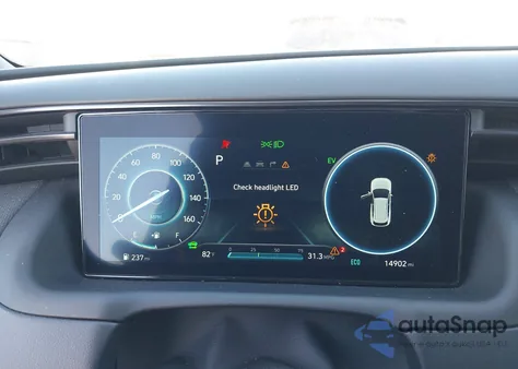 2024 Hyundai Tucson Hybrid N Line z USA, uszkodzony, nr VIN KM8JFCD17RU157114